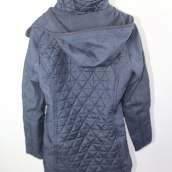 Women's Blue Puffer Jacket Marc Jacobs Size Medium - Picture 3 of 16